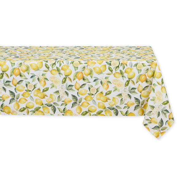 Lemon Grove Printed Tablecloth - 52 x 52"