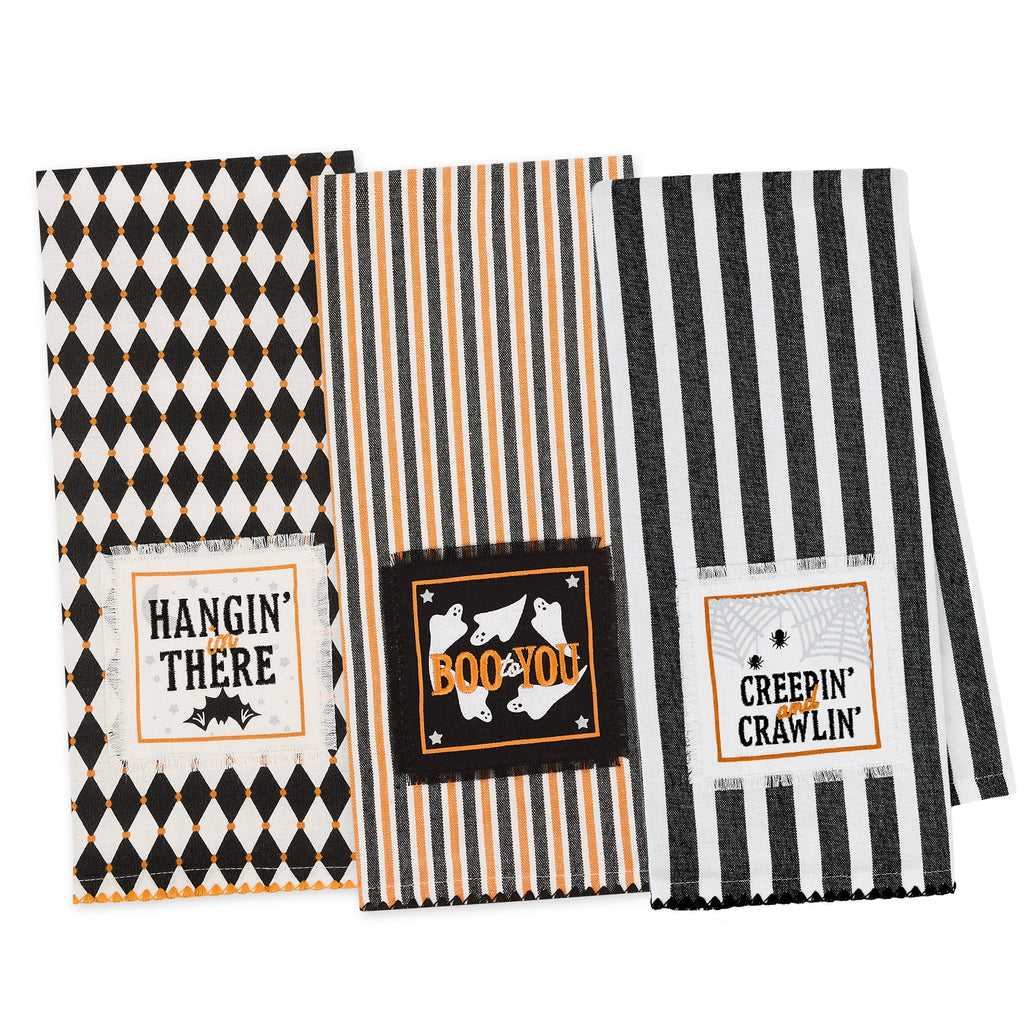 Boo To You! Embellished Dishtowels Mixed Dozen