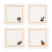 Boo! Cocktail Napkin Set of 4