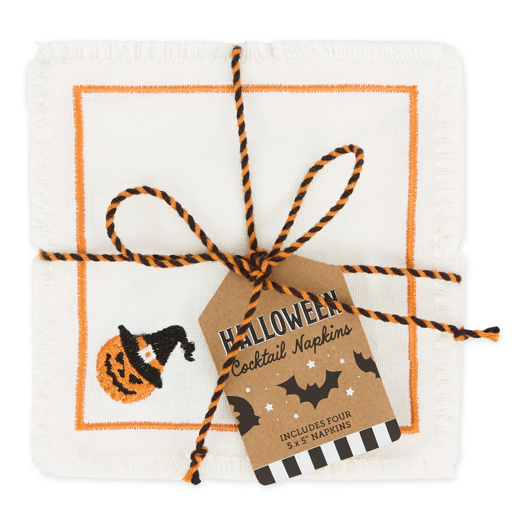 Boo! Cocktail Napkin Set of 4