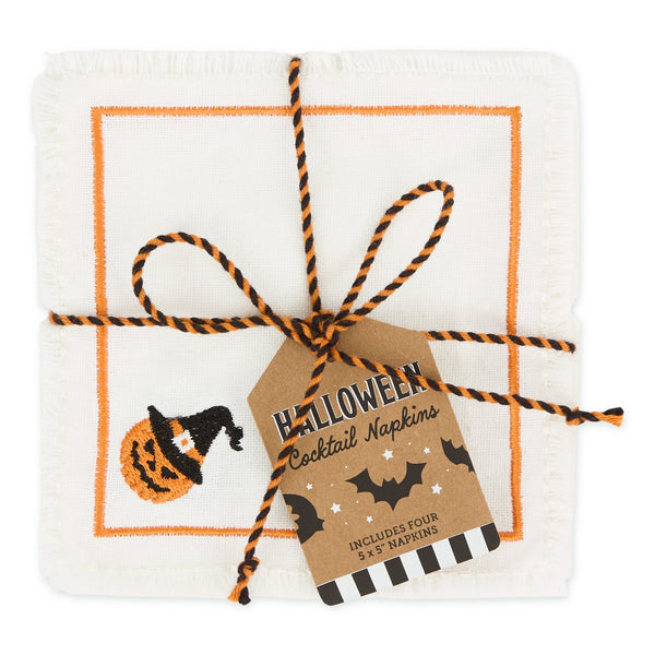 Boo! Cocktail Napkin Set of 4