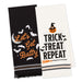 Halloween Party Printed Dishtowels Mixed Dozen