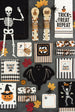 Halloween Party Printed Dishtowels Mixed Dozen