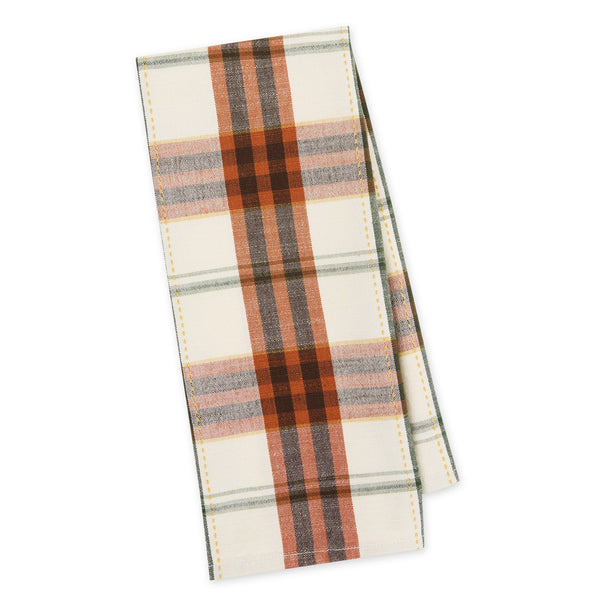 Autumn Picnic Plaid Dishtowel