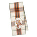 Acorns & Oak Leaves Embellished Dishtowel