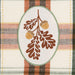 Acorns & Oak Leaves Embellished Dishtowel
