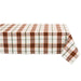 Autumn Picnic Plaid Tablecloth -  60 x 84"
