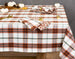Autumn Picnic Plaid Tablecloth -  60 x 84"