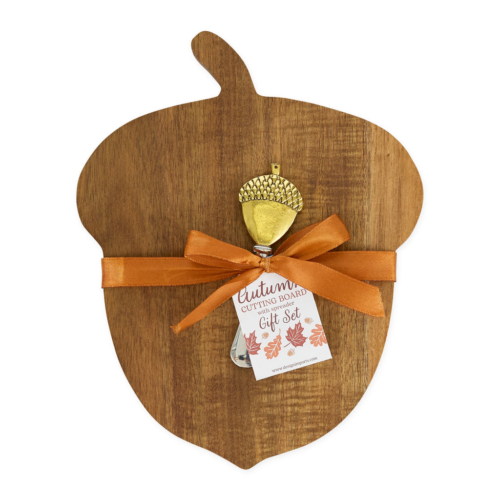 Acorn Cutting Board  Gift Set