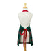Merry Christmas Plaid Apron