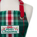 Merry Christmas Plaid Apron