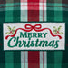 Merry Christmas Plaid Apron