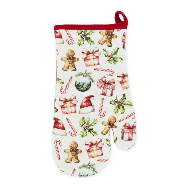 Christmas Magic Printed Oven Mitt