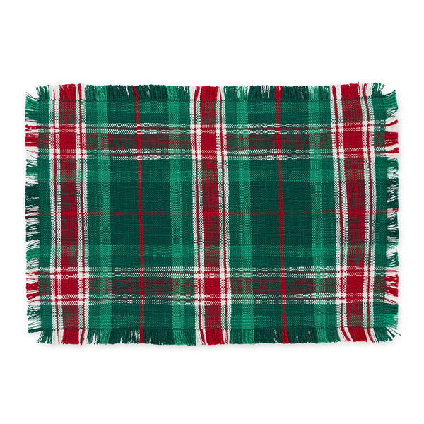 Christmas Tree Plaid Placemat