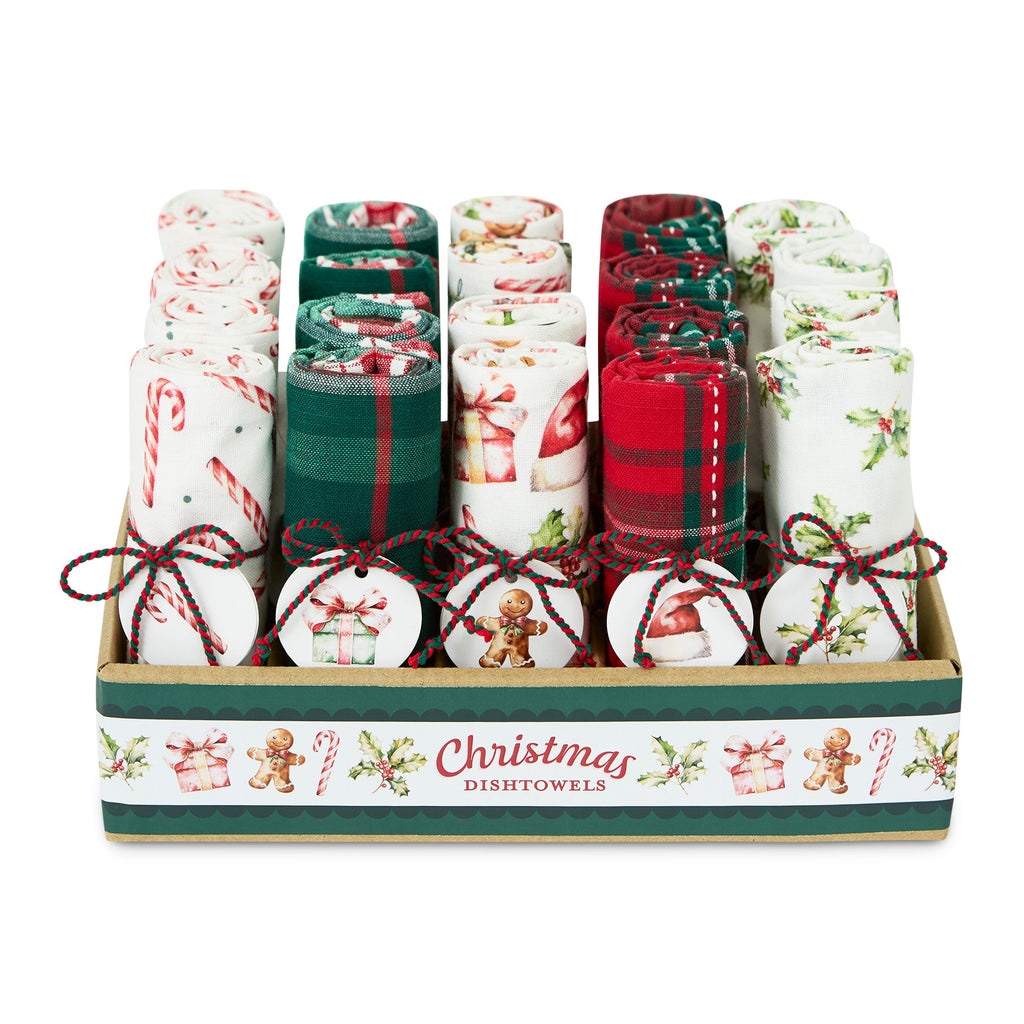 Christmas Magic Assorted Dishtowels- PDQ
