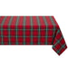 Holiday Tartan Plaid Tablecloth -  52 x 52"