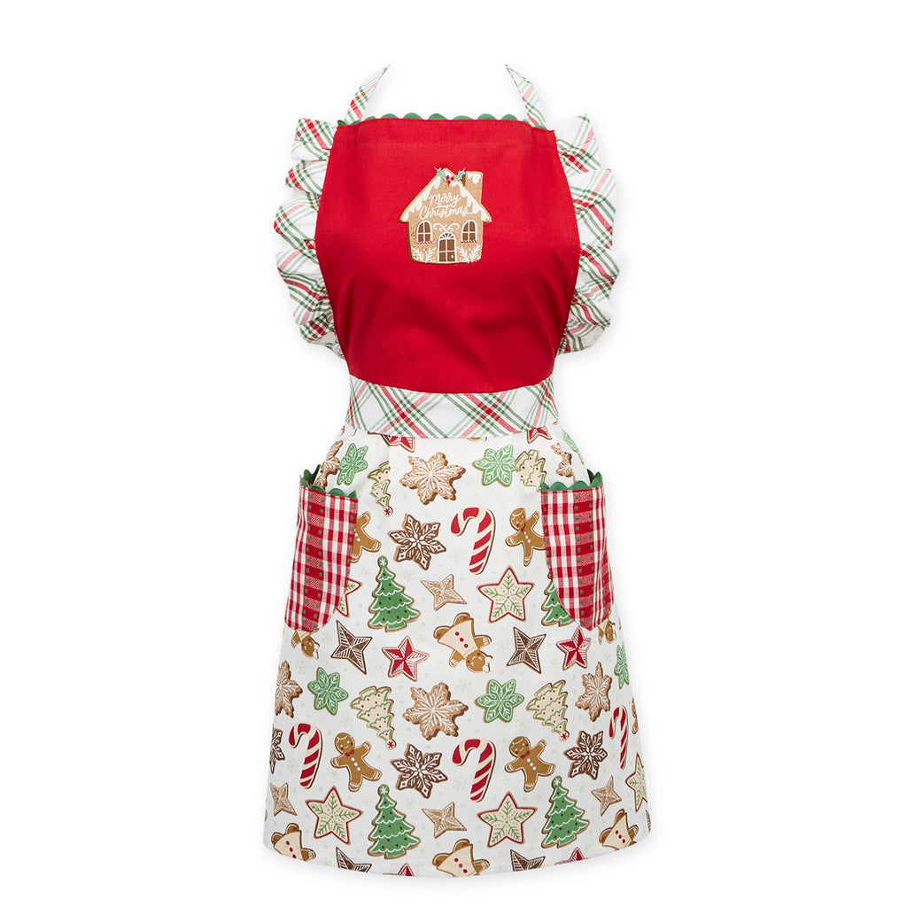 Gingerbread House Embellished Apron