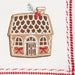 Gingerbread House Embellished Placemat Mx Dz