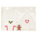 Gingerbread Town Embellished Placemat