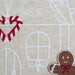 Gingerbread Town Embellished Table Runner - 14 x 70"