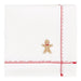 Gingerbread Man Embellished Napkin Set of 4