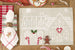 Gingerbread Man Embellished Napkin Set of 4