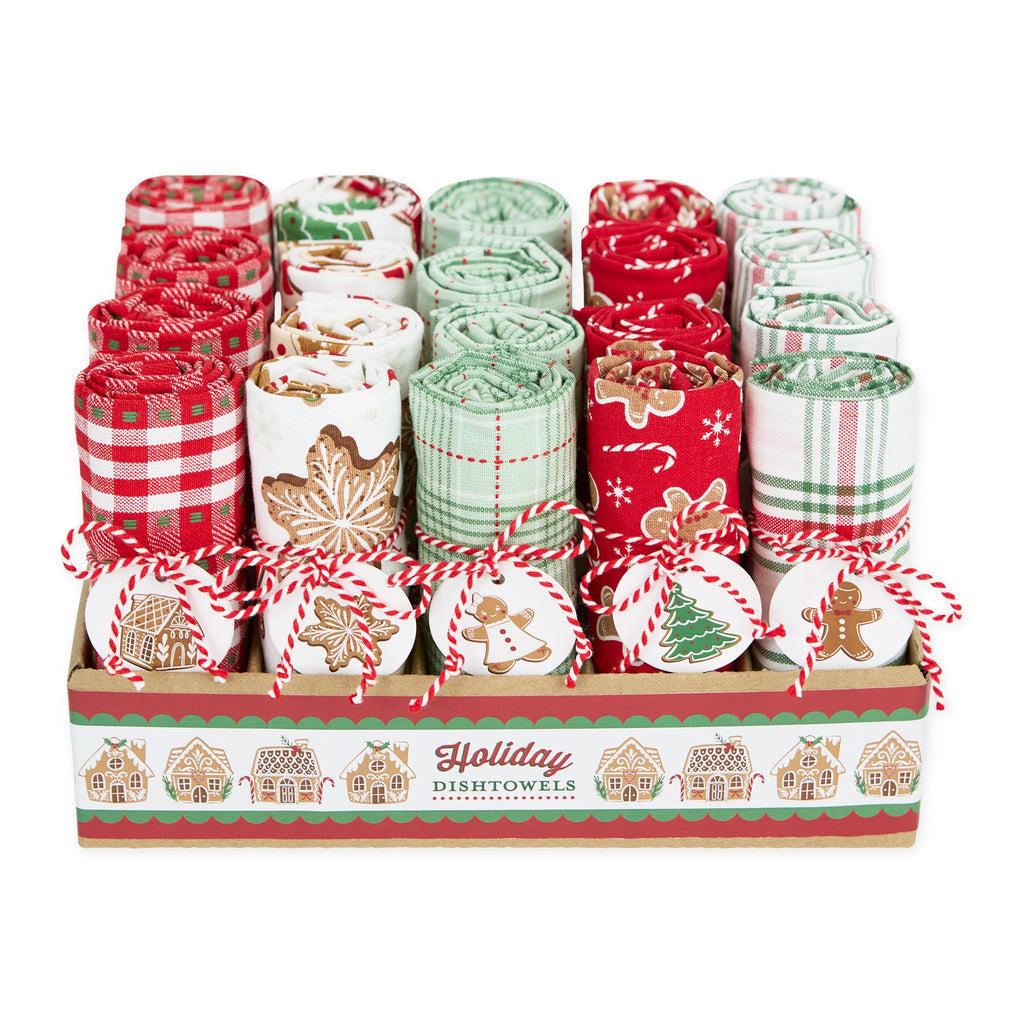 Sugar & Spice Assorted Dishtowels- PDQ