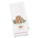 Gingerbread House Embellished Dishtowel