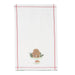 Gingerbread House Embellished Dishtowel