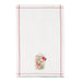 Santa's Cookie Jar Embellished Dishtowel