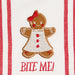 Spicy Gingerbread Embellished Dishtowels Mixed Dozen