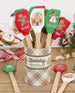 Sugar & Spice Assorted Silicone Spatula 18 PK PDQ