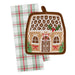 Gingerbread House Potholder Gift Set