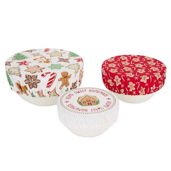 Home Sweet Homemade Reusable Dish Covers Set of 3