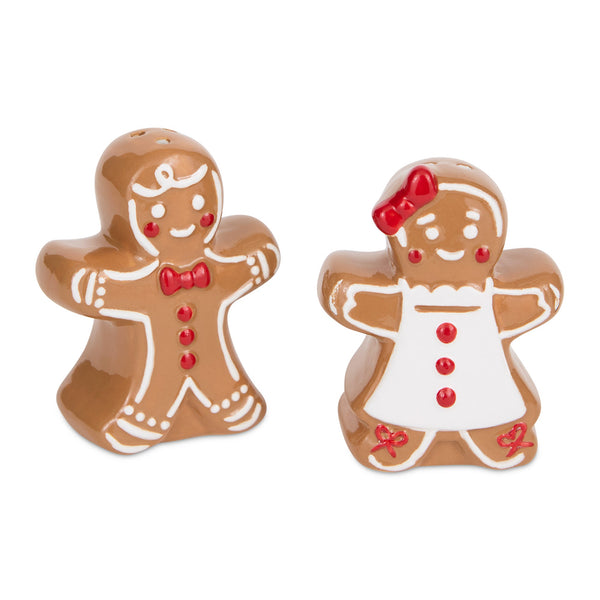 Gingerbread Friends Salt & Pepper Set