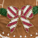 Gingerbread Girl Embellished Pillow