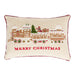 Gingerbread Train Embellished Pillow