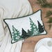 Winter Woods Embellished Pillow