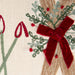 Ski Holiday Embellished Pillow