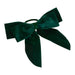 Green Velvet Bow Napkin Ring
