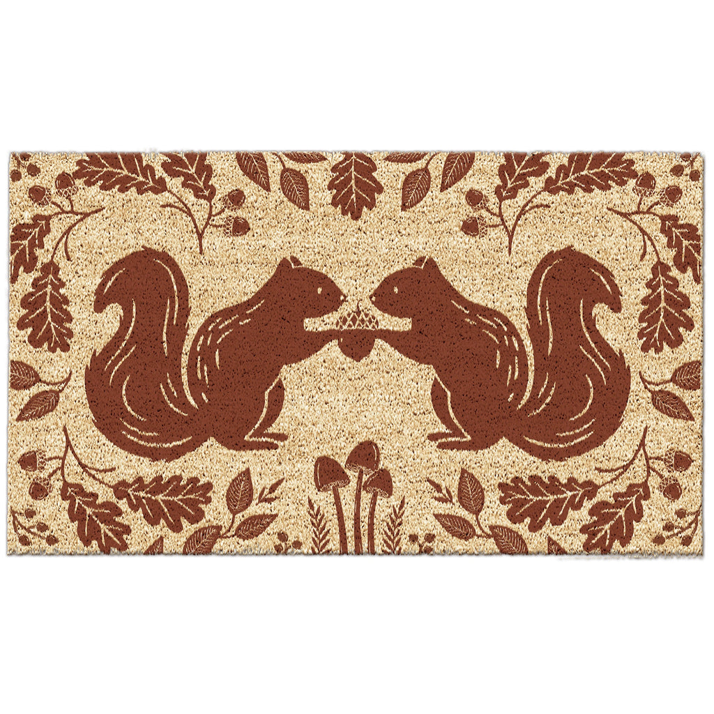 Woodland Stencil Doormat