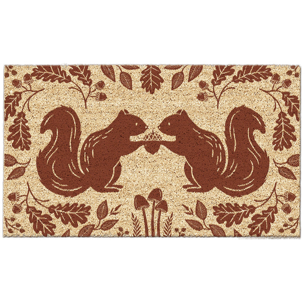 Woodland Stencil Doormat