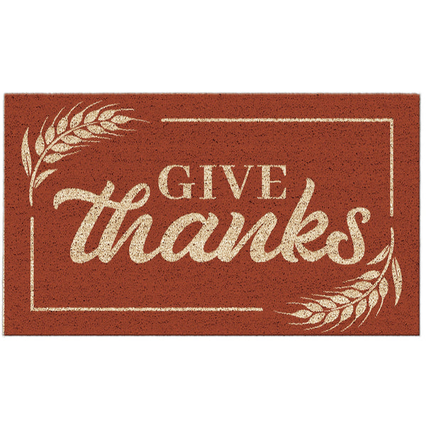 Give Thanks Doormat