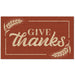 Give Thanks Doormat
