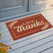 Give Thanks Doormat