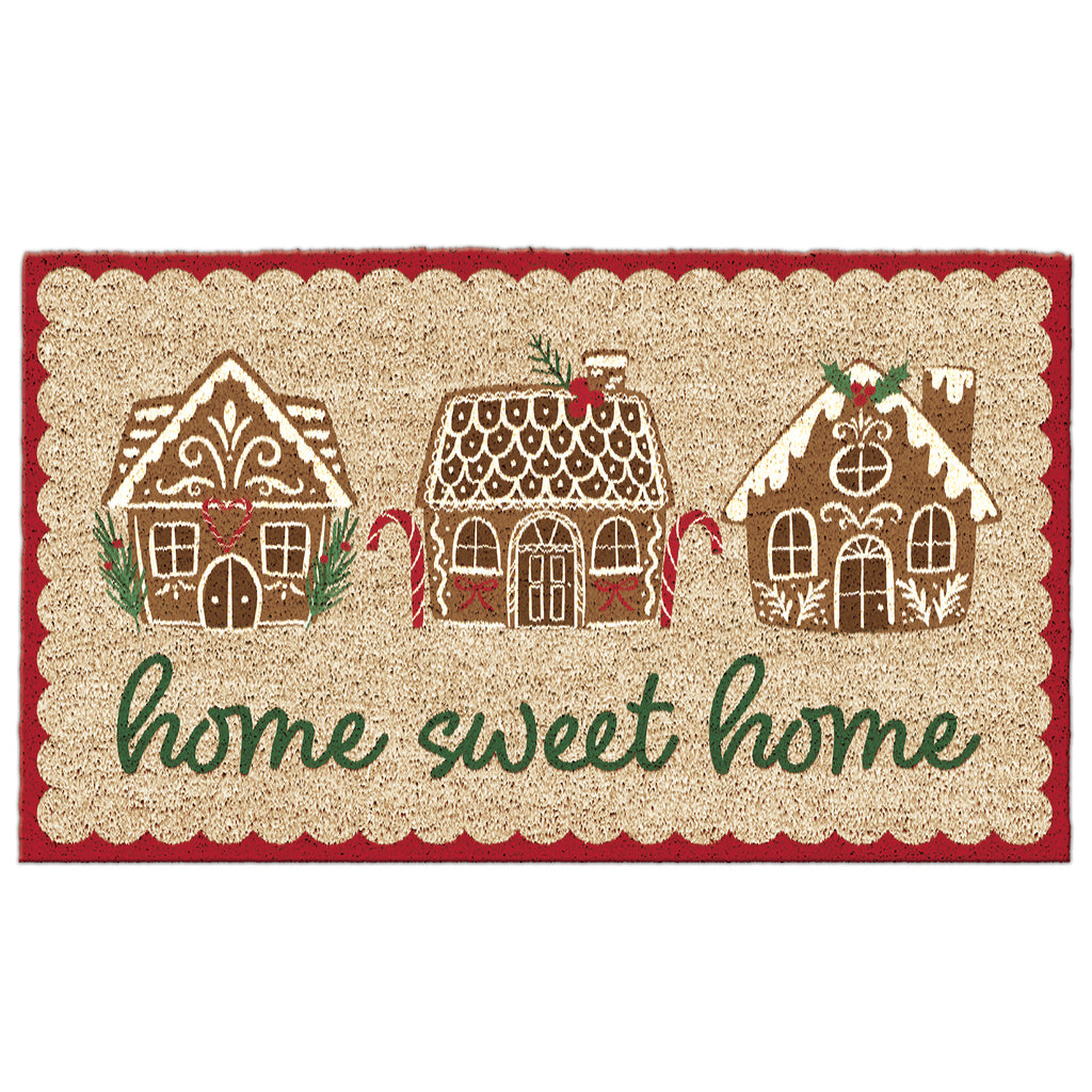 Sweet Gingerbread Home Doormat