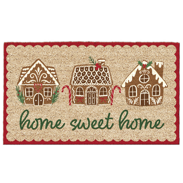 Sweet Gingerbread Home Doormat