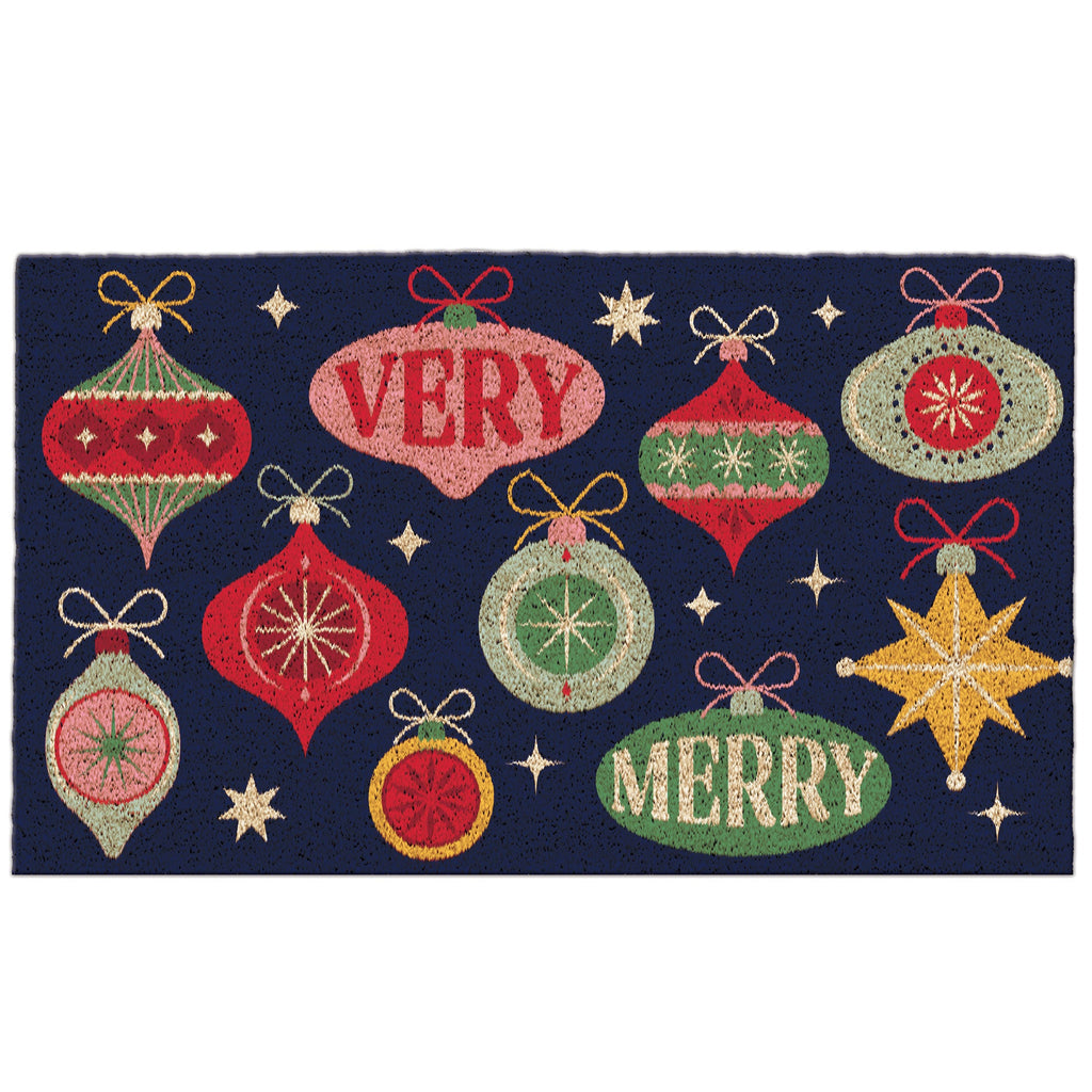 Very Merry Ornaments Doormat