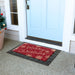 Merry Christmas Snowflakes Doormat