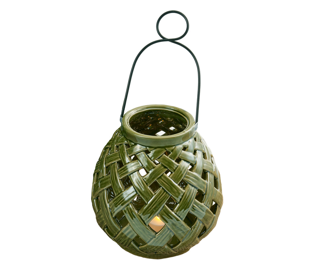 Bamboo Lattice Small Lantern